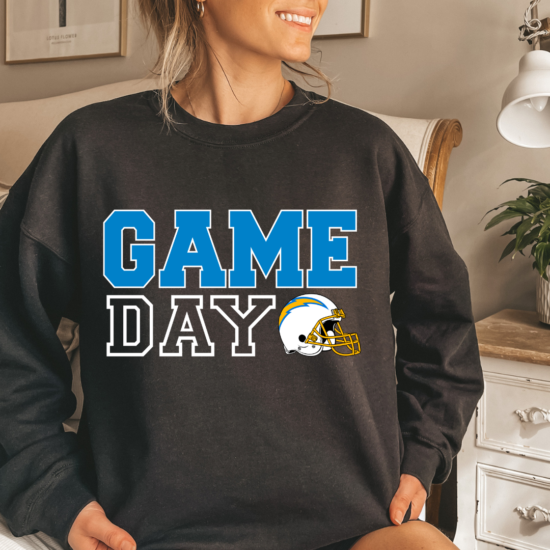 Chargers Game Day Crewneck Sweatshirt