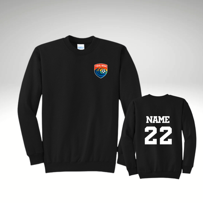 Tidal Wave Soccer Crewneck Fleece