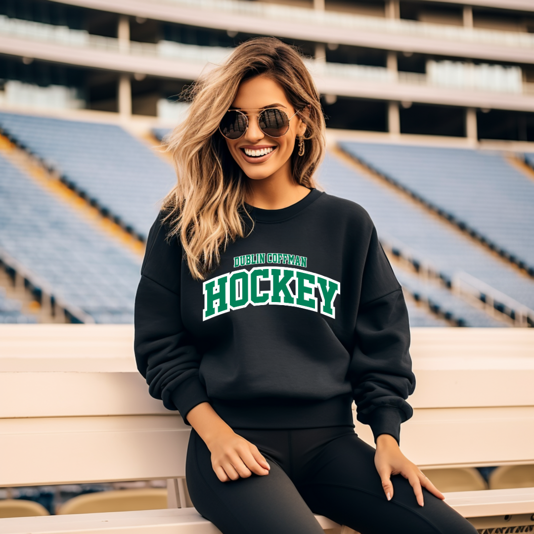 Coffman Hockey Crewneck Sweatshirt Style 3