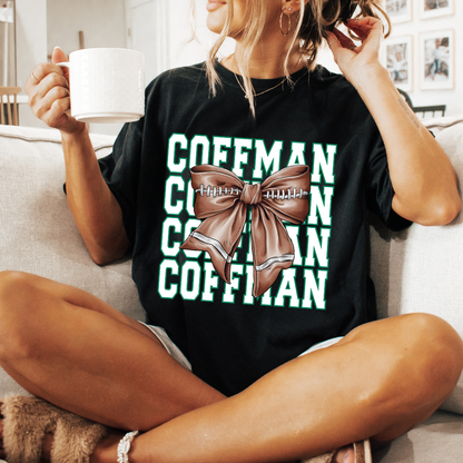 Coffman PRETTY PREP Football Tee