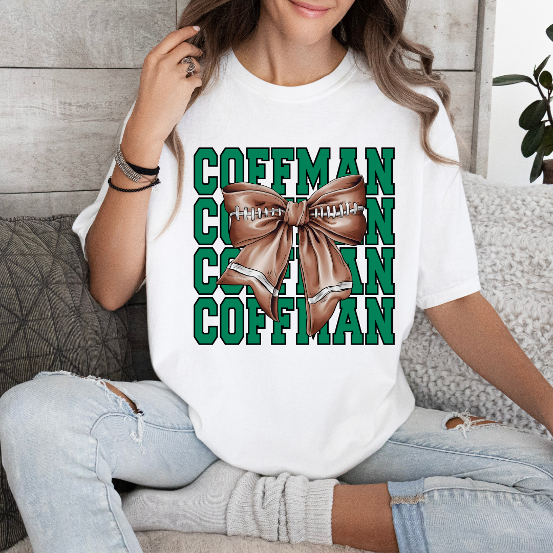 Coffman PRETTY PREP Football Tee