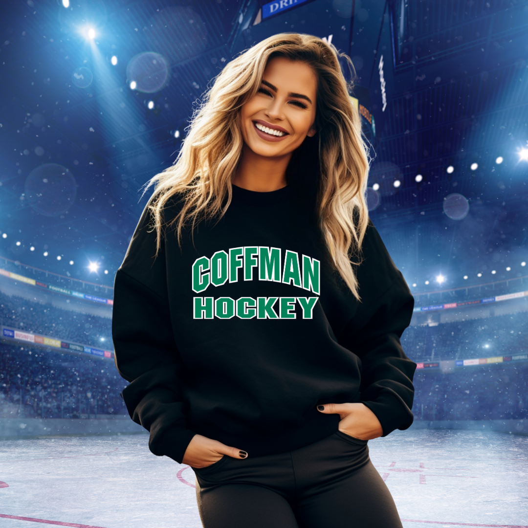 Coffman Hockey Crewneck Sweatshirt Style 7