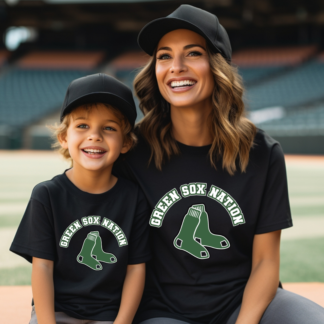 Green Sox Tee Style 4