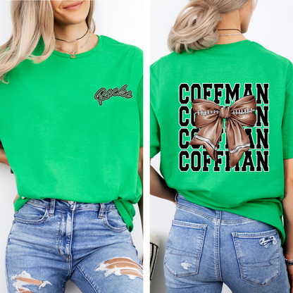 Coffman PRETTY PREP Logo Football Tee