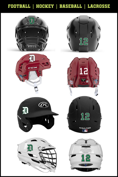 Sports Decal NUMBERS