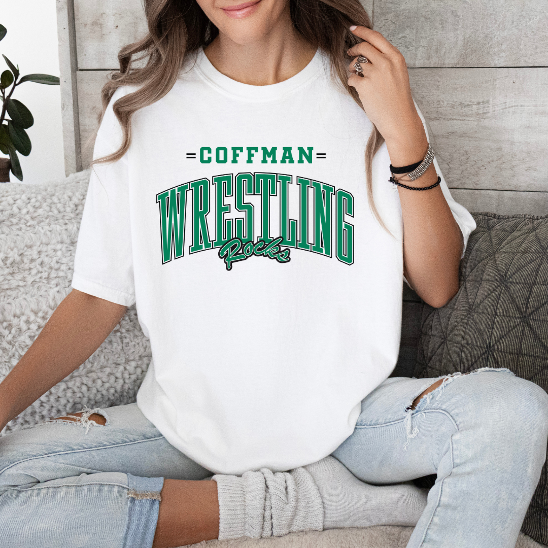 Coffman Wrestling Tee Style 7