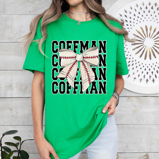 Coffman PRETTY PREP Baseball Tee