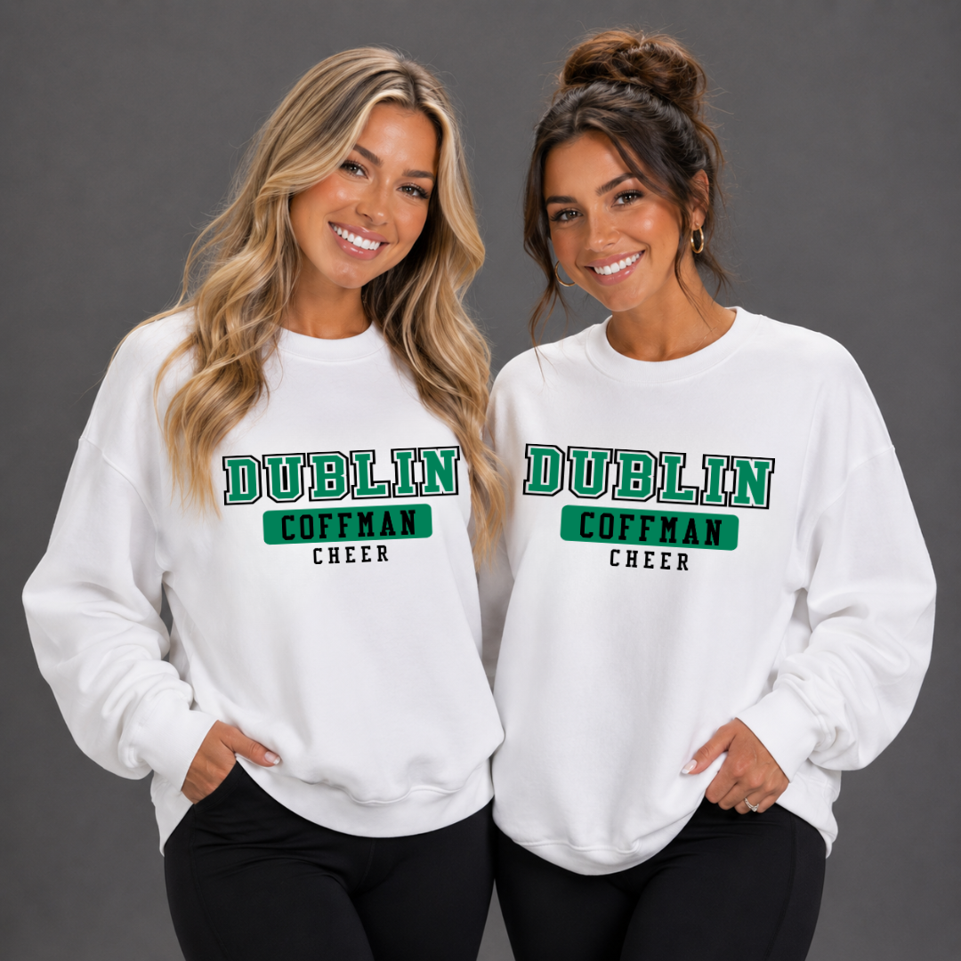 Dublin Coffman Cheer Crewneck