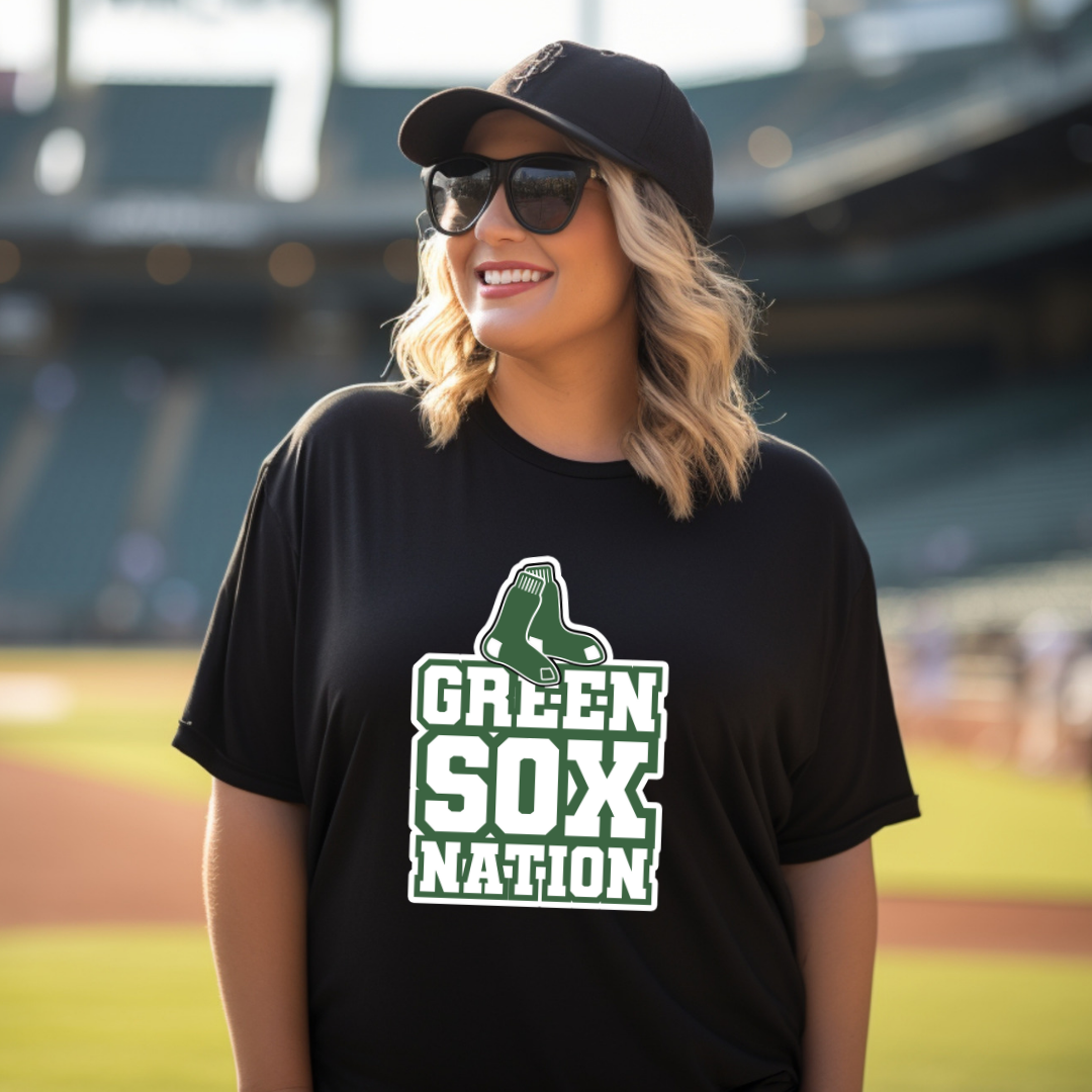 Green Sox Tee Style 8