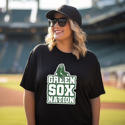 Green Sox Tee Style 8