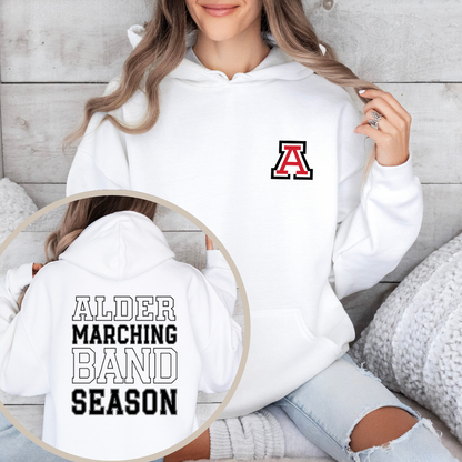 Alder Marching Band Season Hoodie