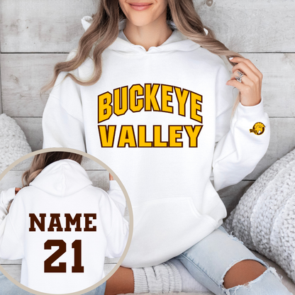 Buckeye Valley Basketball Hoodie Style 3