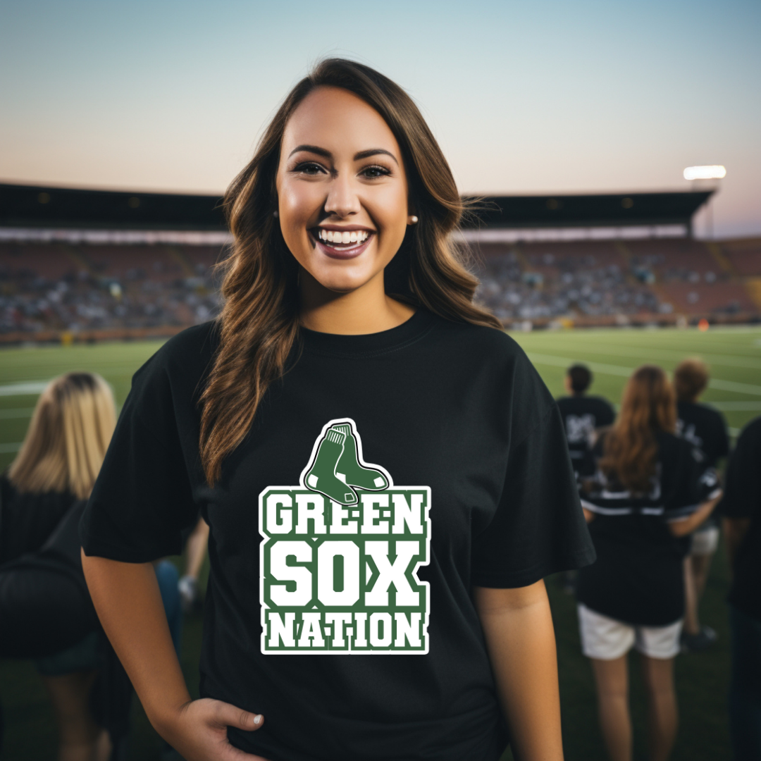 Green Sox Tee Style 8