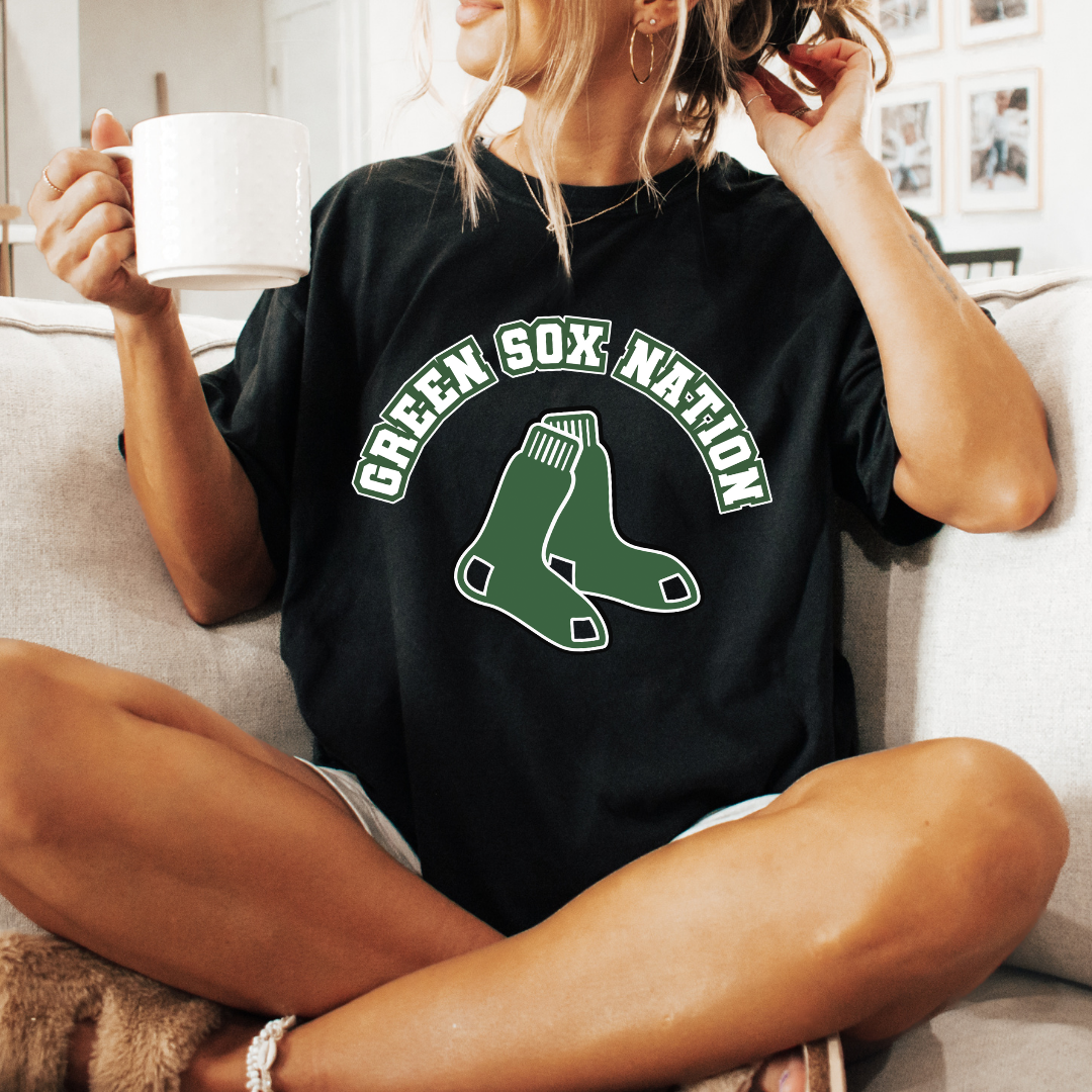 Green Sox Tee Style 4