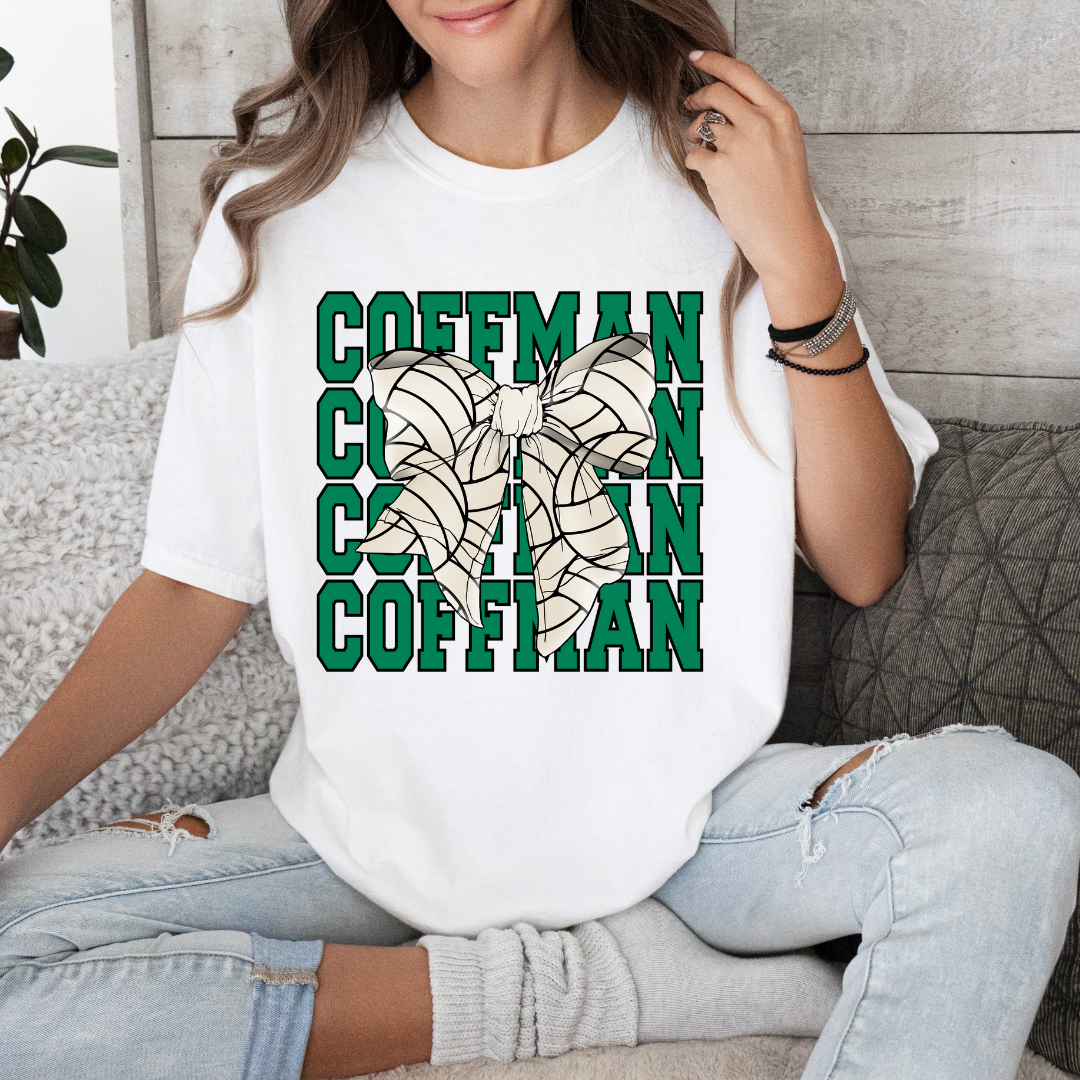 Coffman PRETTY PREP Volleyball Tee