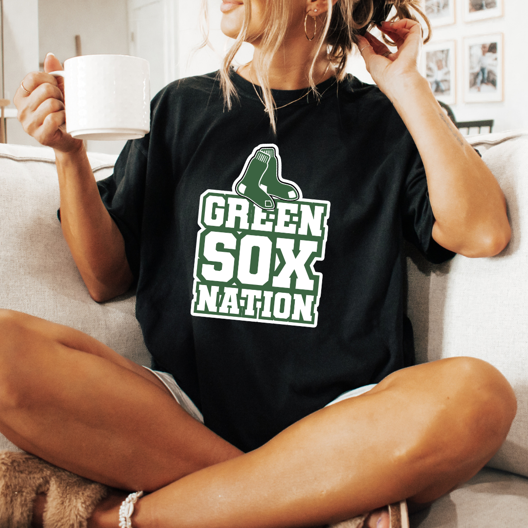 Green Sox Tee Style 8