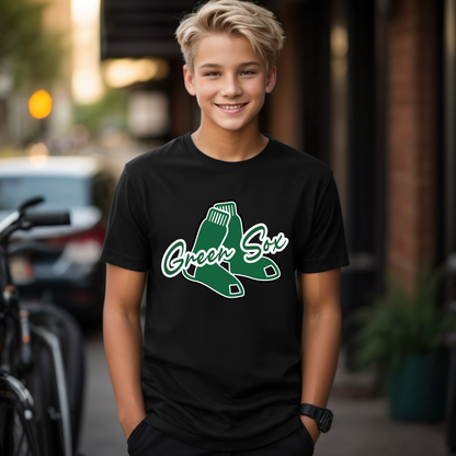 Green Sox Tee Style 5