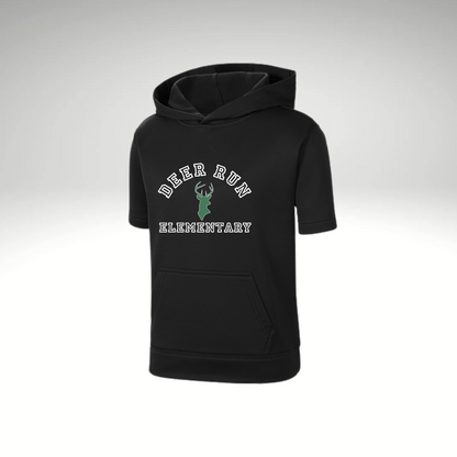 Deer Run Short Sleeve Performance Hoodie
