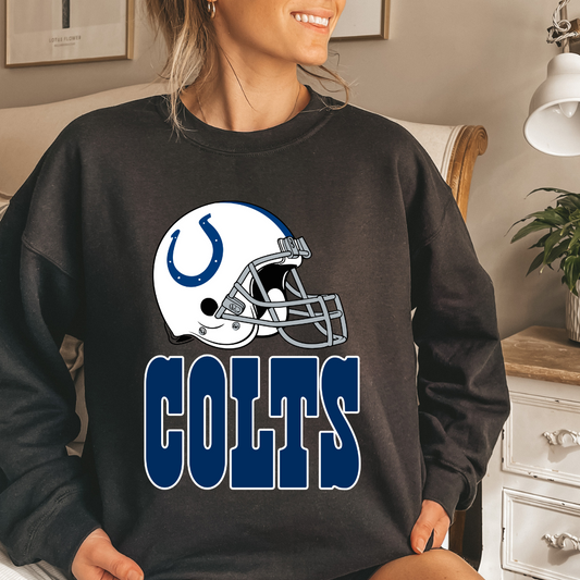 Colts Helmet Crewneck Sweatshirt