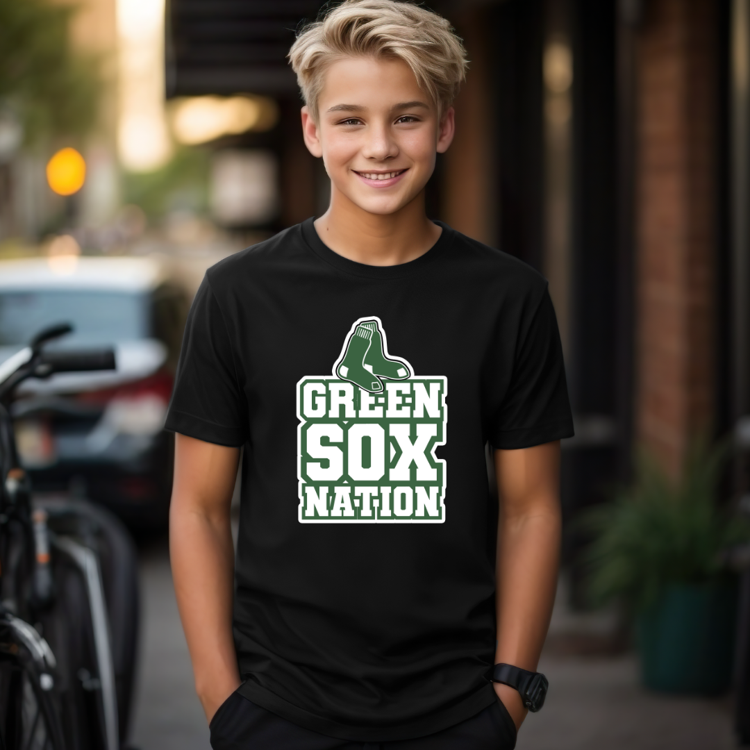 Green Sox Tee Style 8