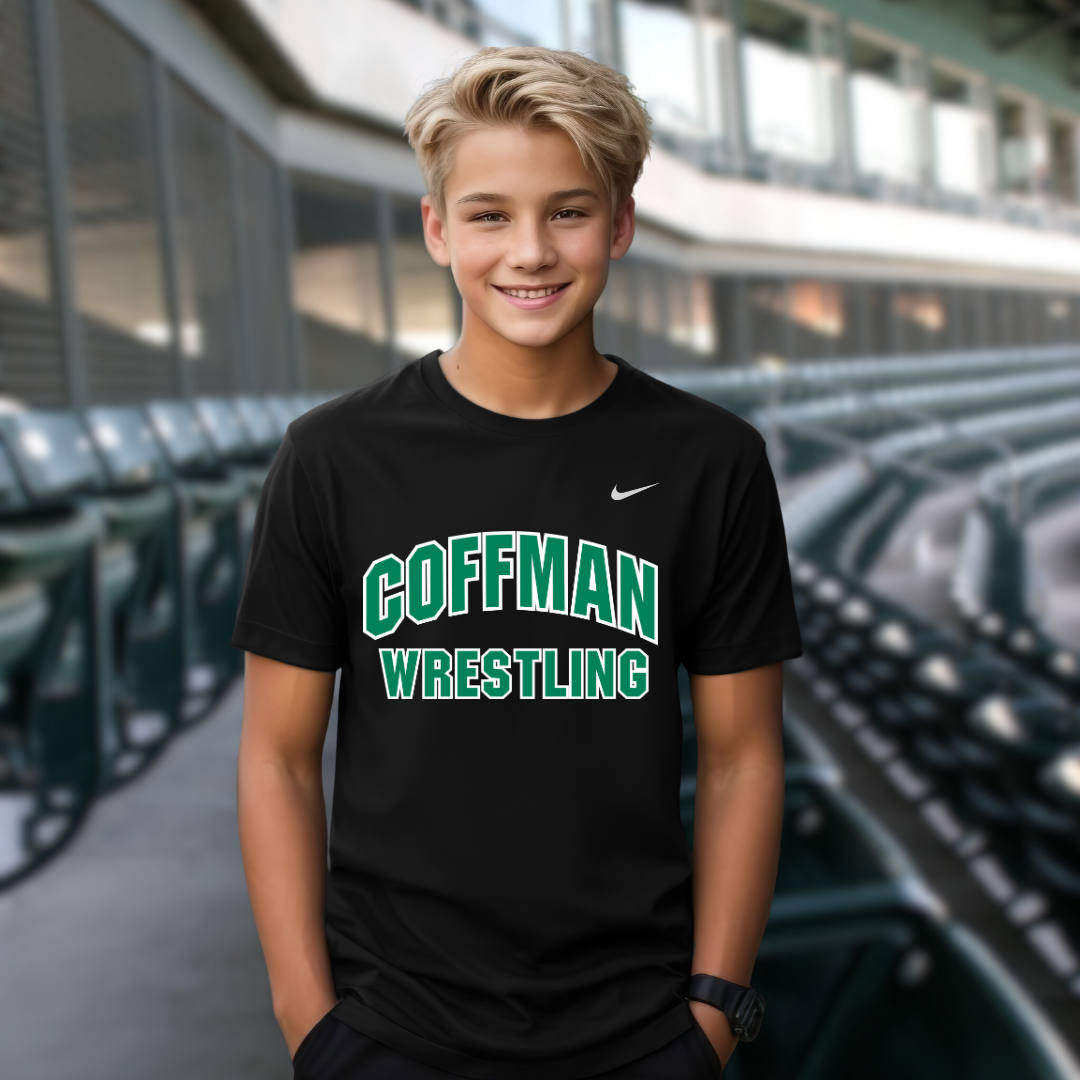 Coffman Wrestling NIKE Tee Style 1