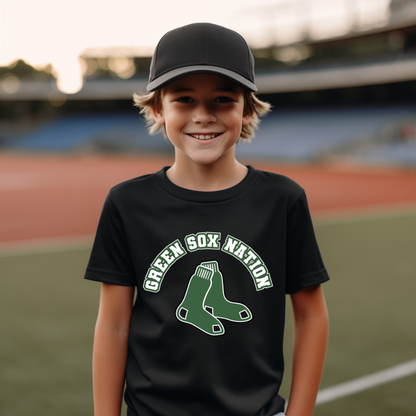 Green Sox Tee Style 4