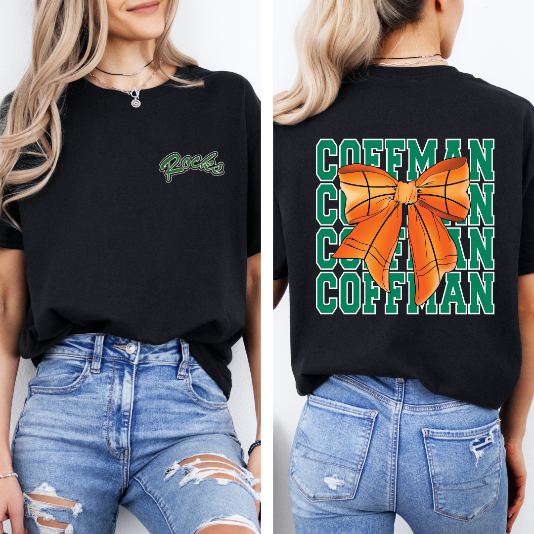 Coffman PRETTY PREP Logo Basketball Tee