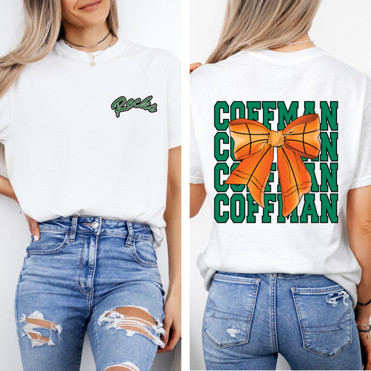 Coffman PRETTY PREP Logo Basketball Tee