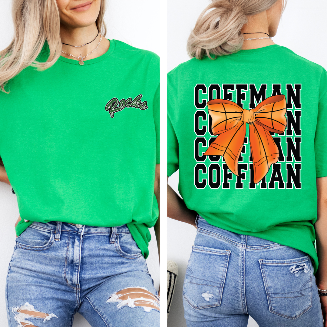 Coffman PRETTY PREP Logo Basketball Tee