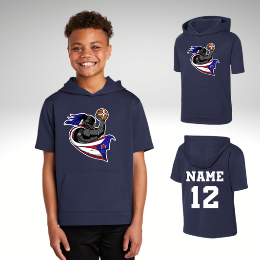 Columbus Knights Short Sleeve Hoodie
