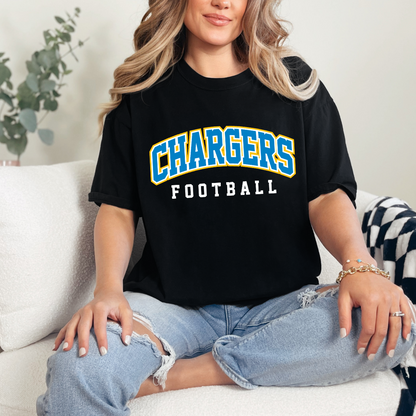 Chargers Football Tee