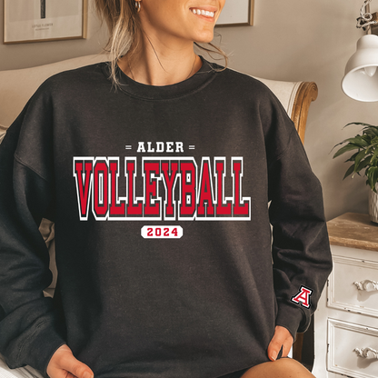 Alder Volleyball 2024 Crewneck Sweatshirt