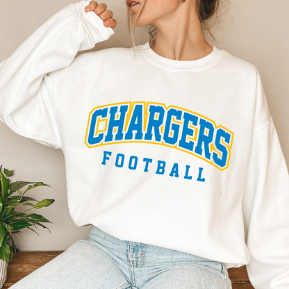 Chargers Football Crewneck Sweatshirt