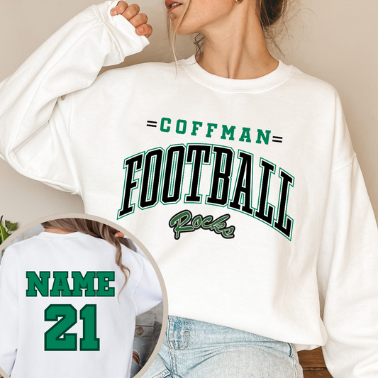 Coffman Football Crewneck Sweatshirt