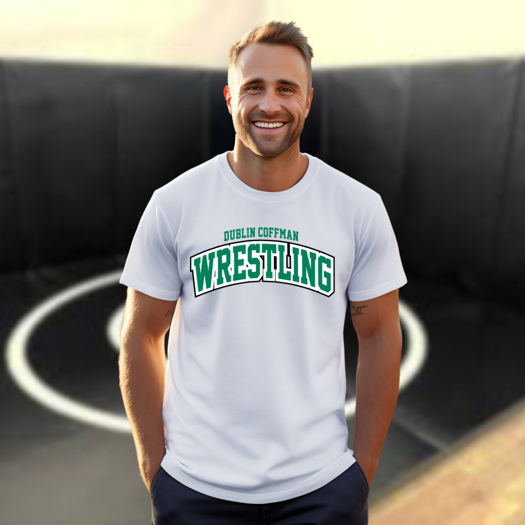 Coffman Wrestling Tee Style 1