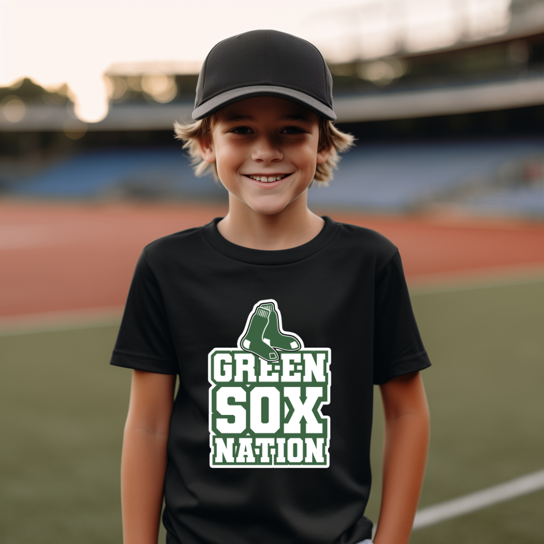 Green Sox Tee Style 8