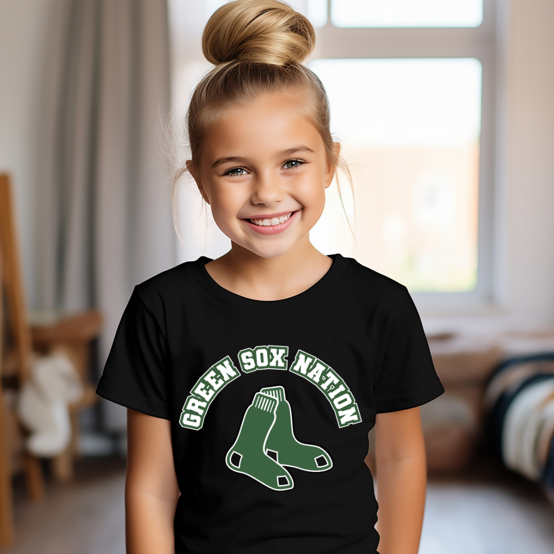 Green Sox Tee Style 4