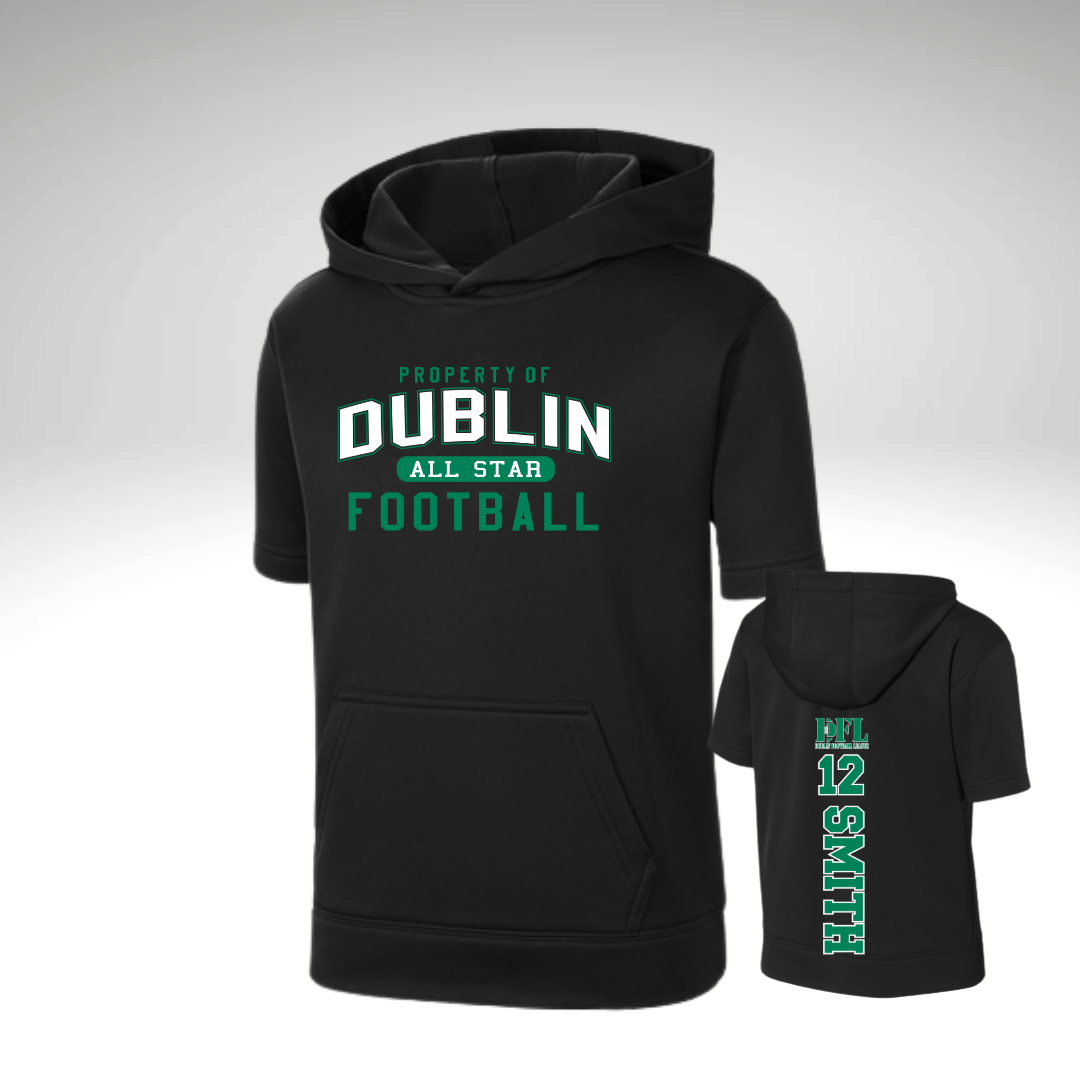 DFL All Star Short Sleeve Performance Hoodie 2