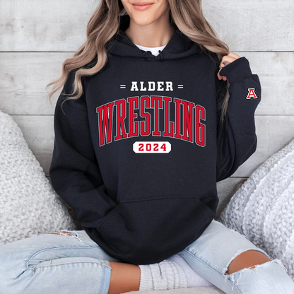 Alder Wrestling 2024 Hoodie