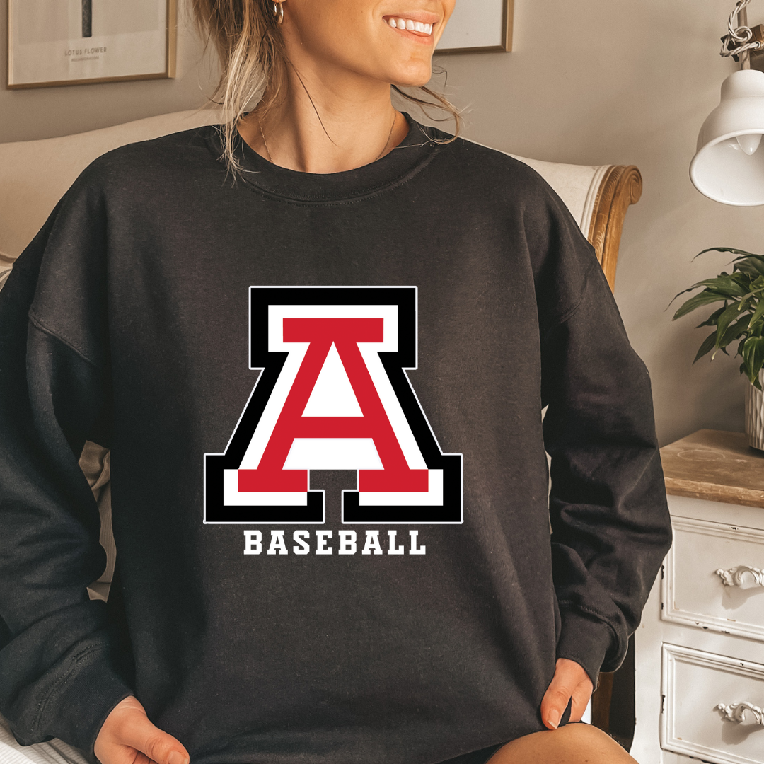 Alder Baseball Crewneck Sweatshirt