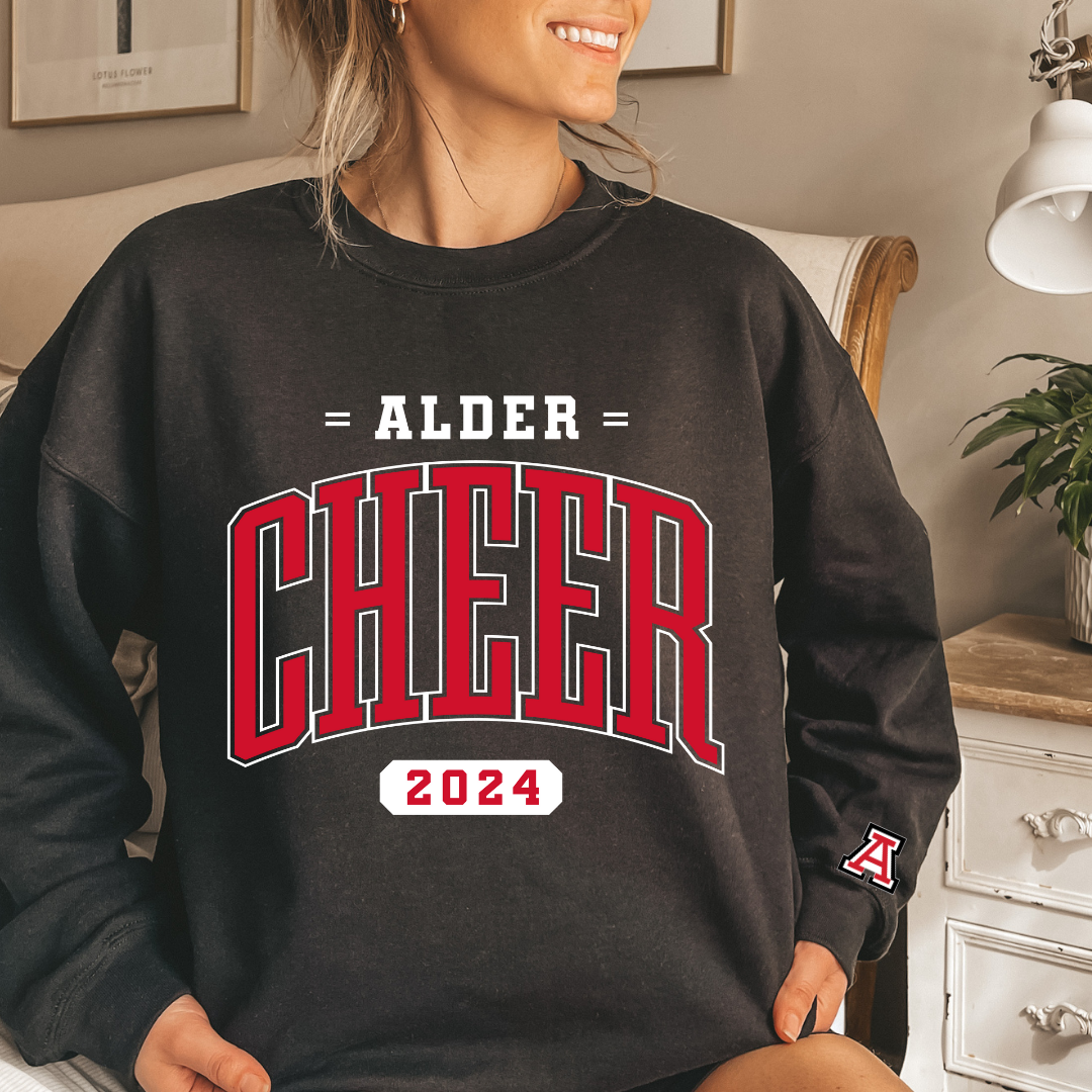 Alder Cheer 2024 Crewneck Sweatshirt