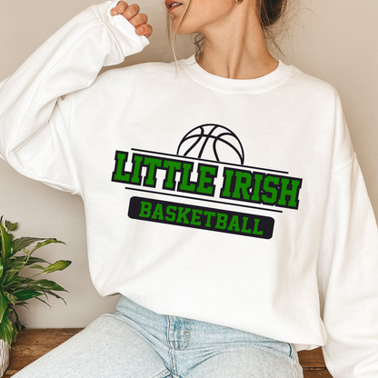 Little Irish Crewneck BASKETBALL