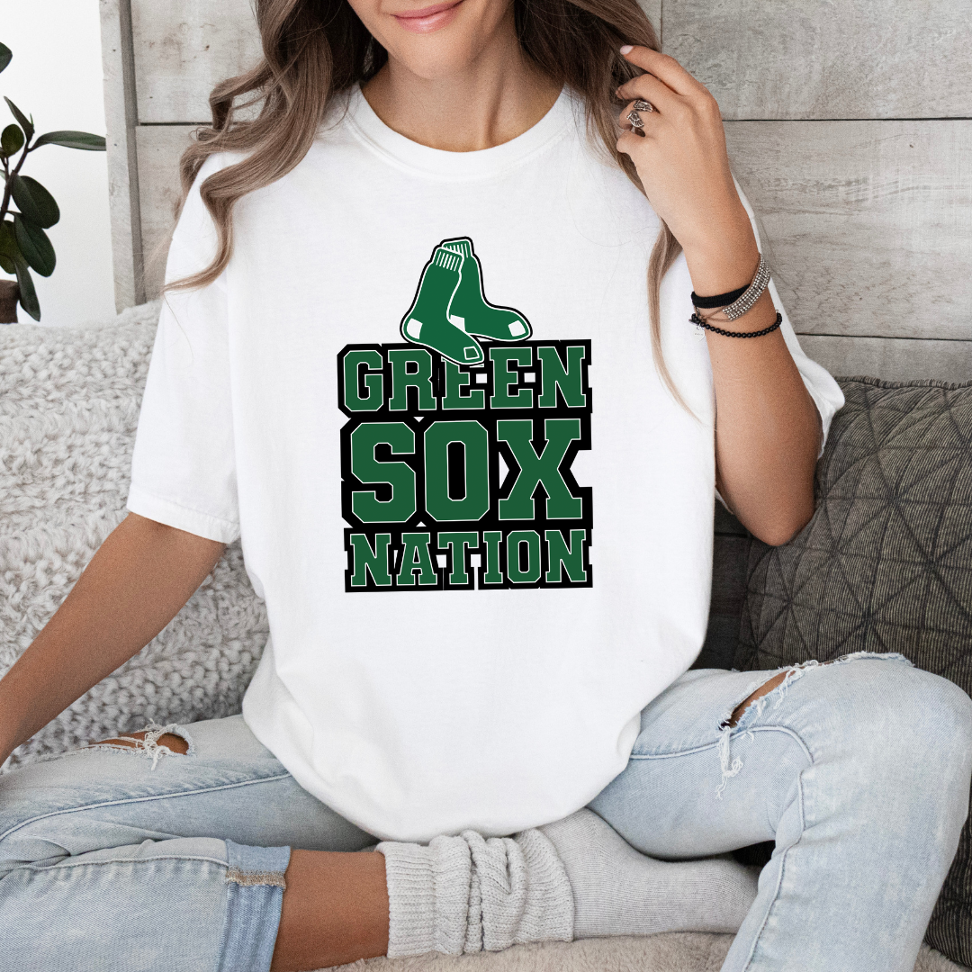 Green Sox Tee Style 8