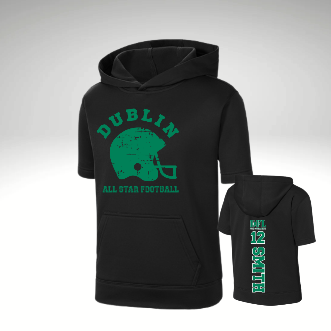 DFL All Star Short Sleeve Performance Hoodie 4