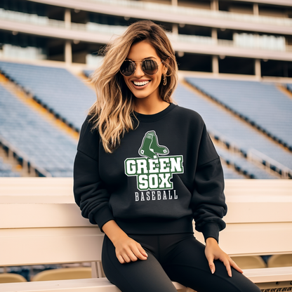 Green Sox Crewneck Sweatshirt Style 1