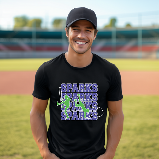 SPARKS Stack Tee