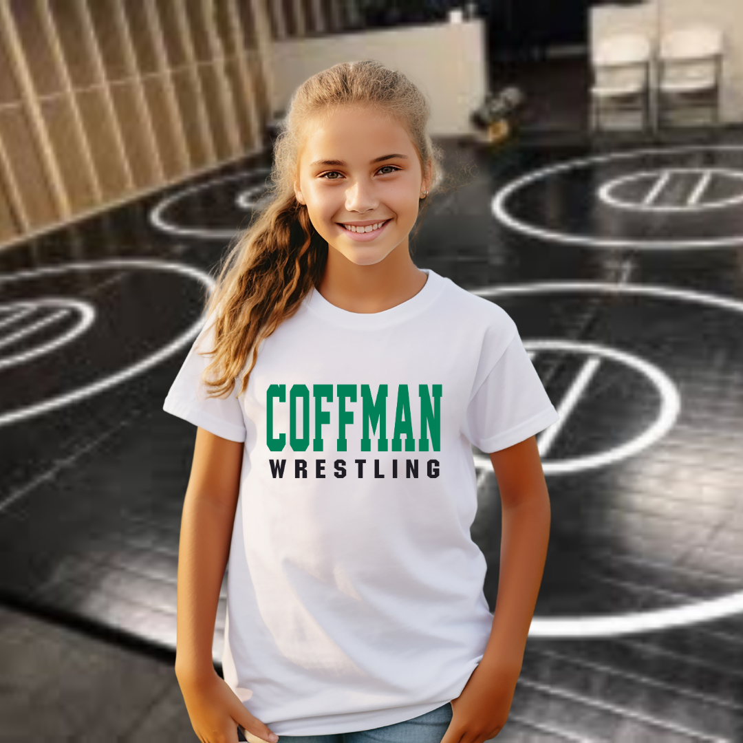 Coffman Wrestling Tee Style 6