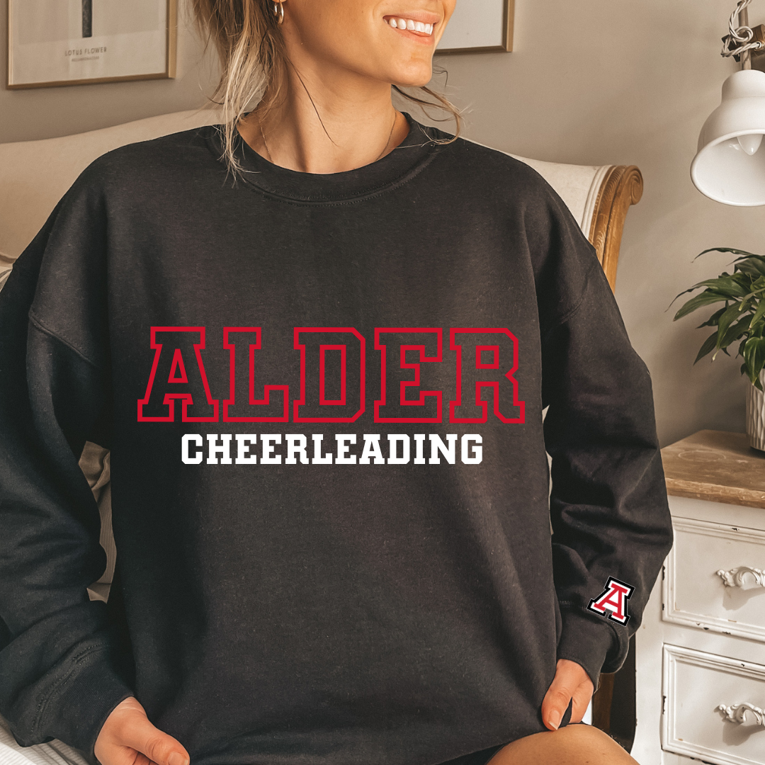 Alder Cheerleading Crewneck Sweatshirt