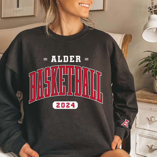 Alder Basketball 2024 Crewneck Sweatshirt