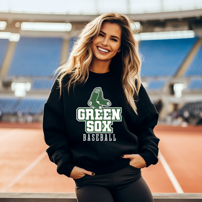 Green Sox Crewneck Sweatshirt Style 1